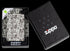 Zippo vžigalnik 49458 Skulls & Flowers, Glow in the Dark